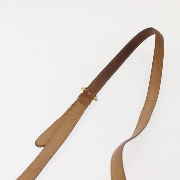 CELINE Macadam Canvas Shoulder Bag Pvc Beige Gold - Picture 8 of 12